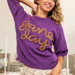 Tiger Game Day Touch Down SS Top
